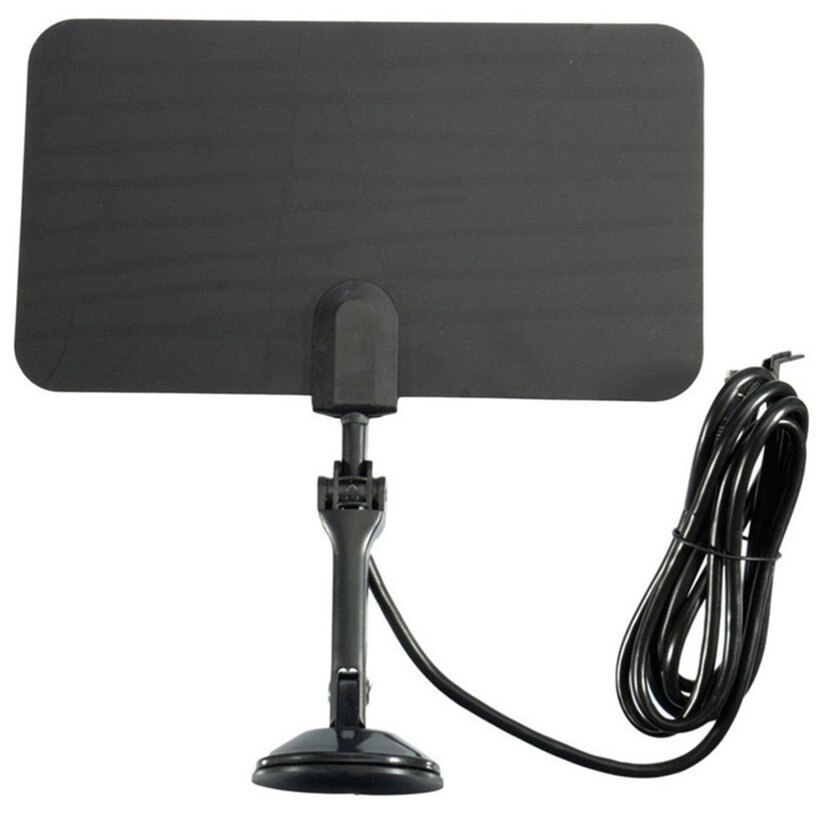 Carprie tv-antenn digital inomhus-tv-antenner hdtv dtv box ready hd vhf uhf flat  td1208