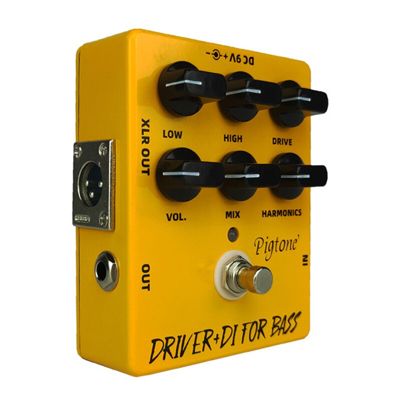 Pigtone PP-15 Driver Difor bass guitar pedal acoustic electric guitar accessories parts effects pedals Real bypas