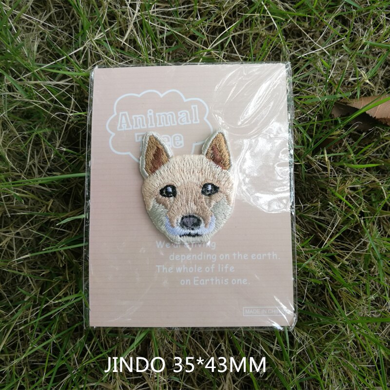 1 billede tegneserie t-shirt sweater dekorative børn bære dekorative broderipatch bagved gummiklud klæbende hund frakke: Pomeranian