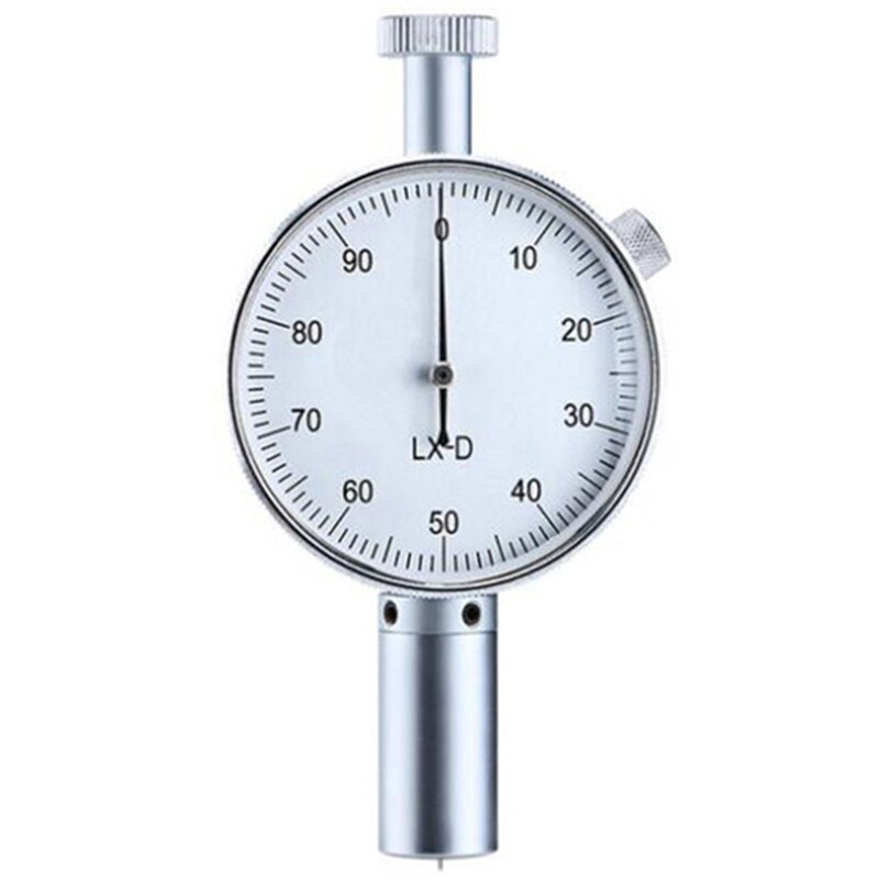 Dial Hardness Tester Hardness Tester Penetration Gauge Hardness Tester for Plastic Leather Rubber Multi-Resin: White