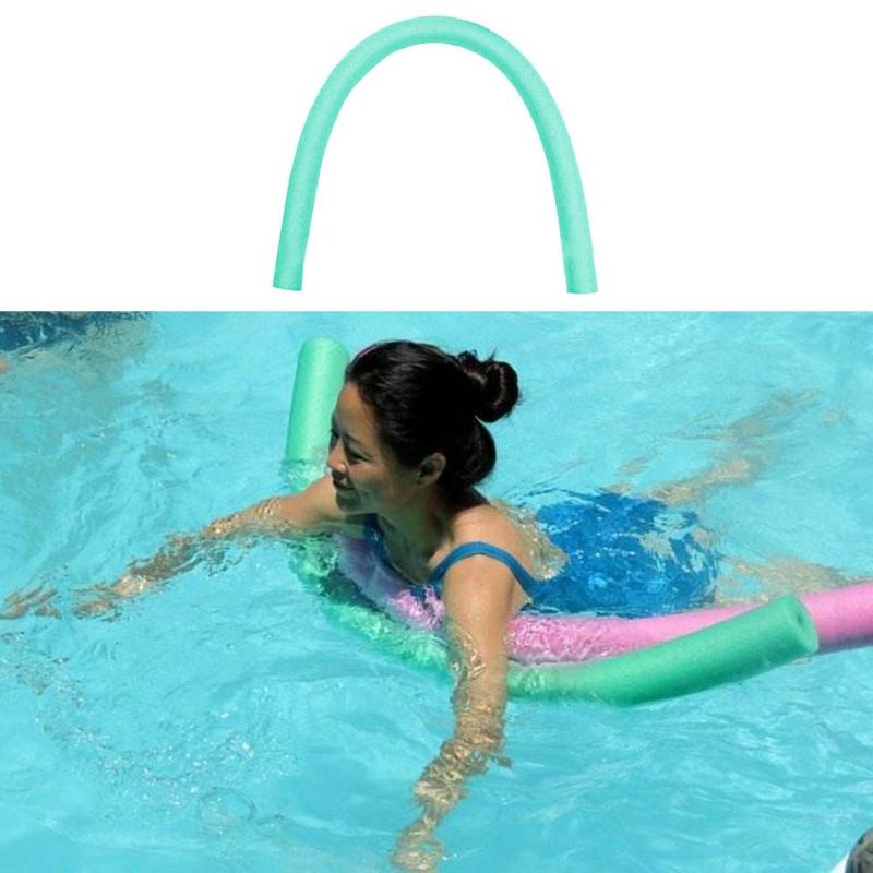 Epe farve svømmering flydepind pool nudel vand fleksibel lære svømning flydende oppusteligt vand flyde hul/fast