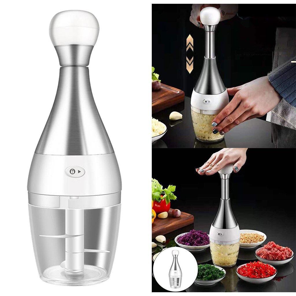 Mini Food Chopper Chef Food Chopper for Chopping Vegetable Fruits Herb Onions Garlics Ginger
