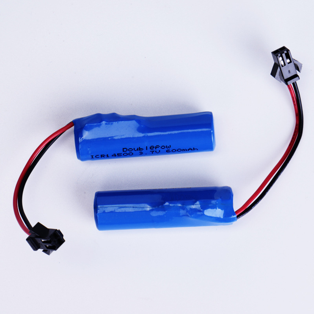 14500 AA rechargeable battery 3.7V 500mAh rechargeable lithium battery with intelligent protection board