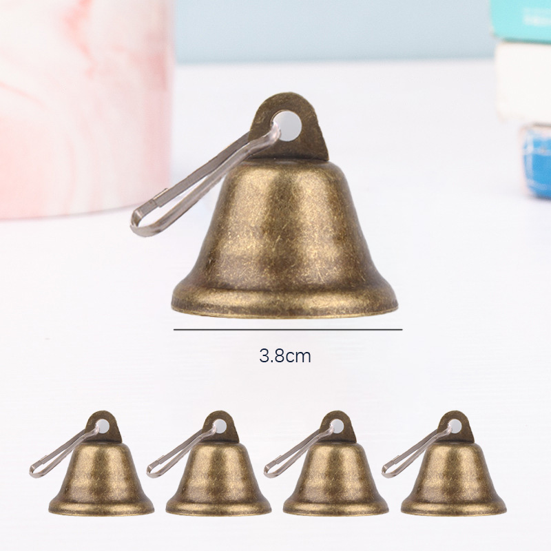 Colliers de chèvre réglables avec cloches, laisse pour chien, corde en Nylon, mouton, pâturage, cloche en cuivre, accessoires pour animaux de ferme: vert clair