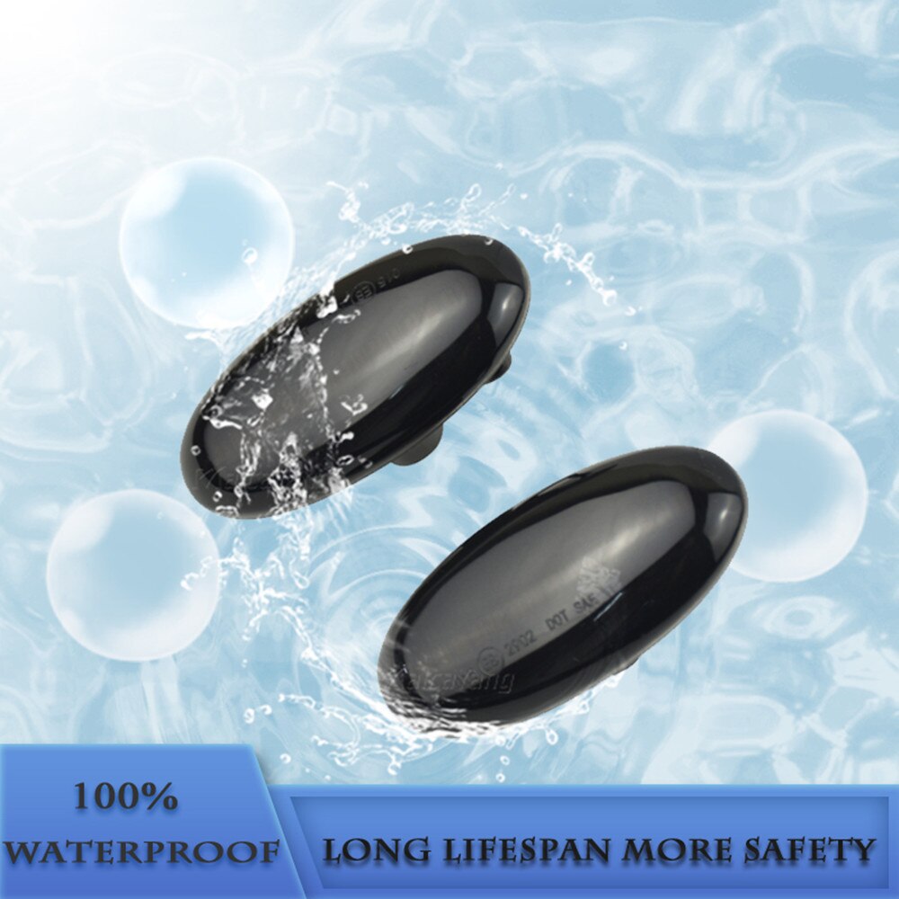 Led zijmarkeringslicht richtingaanwijzer dynamische repeater sequentiële knipperlicht indicatorlamp voor mazda 2 3 5 6 bt-50 mpv