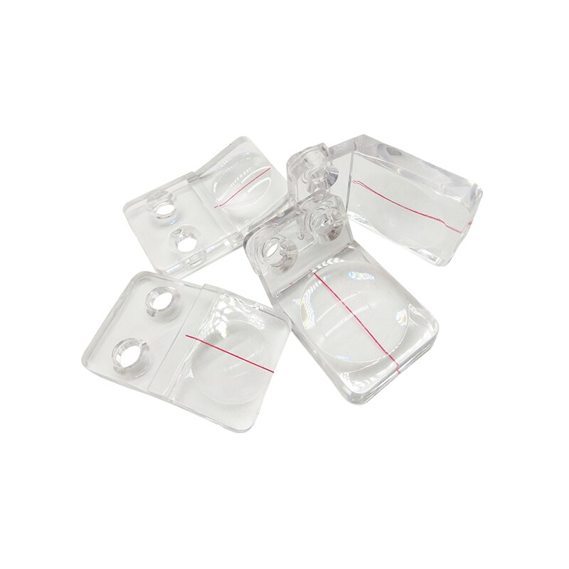 5 Pcs 18*25*6 and 30*25*7 Magnifying Glass Magnifying Lens for Sliding Table Saw