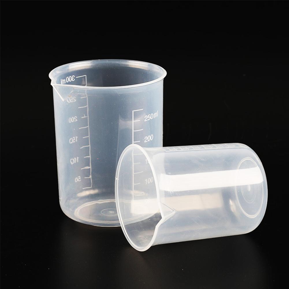 Vaso medidor de plástico transparente para cocina, herramienta de cocina para hornear, vaso de medición para el hogar