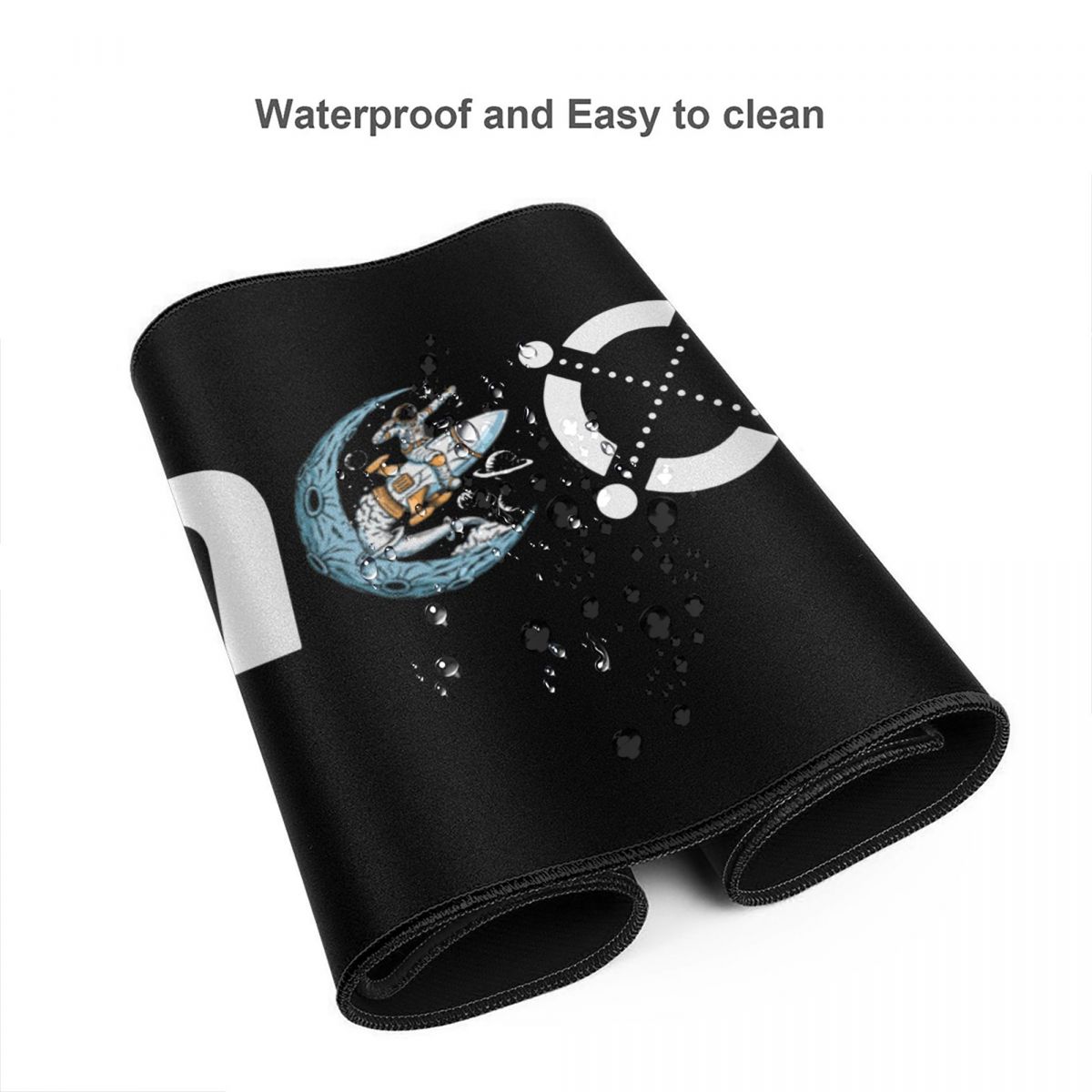 Elrond Zu sterben Mond Crypto Spiel Maus Pad Tastatur Tisch Matten Astronaut groß Anti-Unterhose Natürliche Gummi Mauspad für Computer