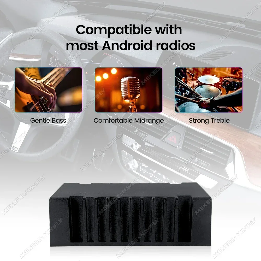 Auto Audio- DSP Prozessor 4*39W für Android Radio Stereo Universal- Verstärker HIFI Lautsprecher Einfache Verbessern Subwoofer stecker und Spielen