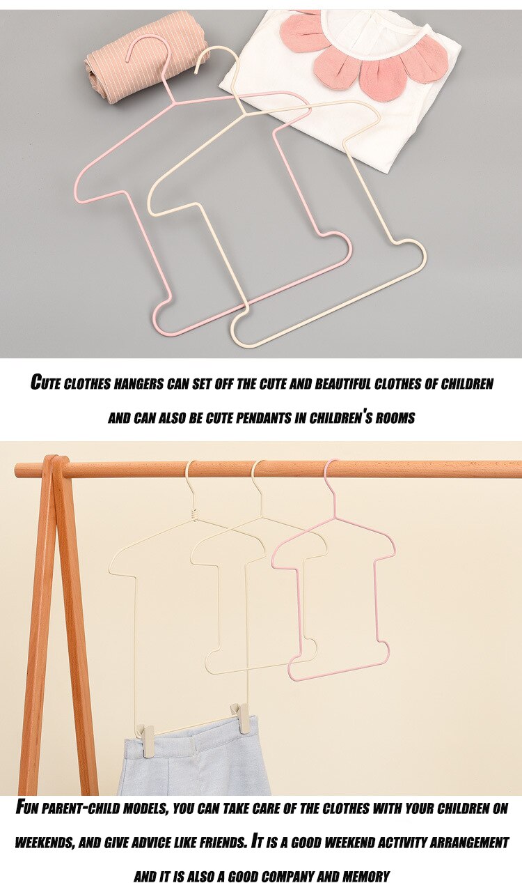One-piece Clothing Collocation Hangers Adult or Child size Clothing Display hanger for Household clothing store Go viral influen