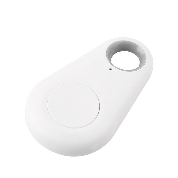 Mini Anti-Verloren Bluetooth 4.0 Tracker Gps Locator Tag Alarm Portemonnee Sleutel Hond Finder Zakformaat Smart Tracker: WHITE