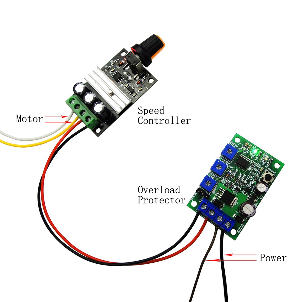 DC 6V-28V 10A Width Modulation PWM 6V 12V 24V Motor Speed Control short circuit motor blocked overcurrent protection Switch