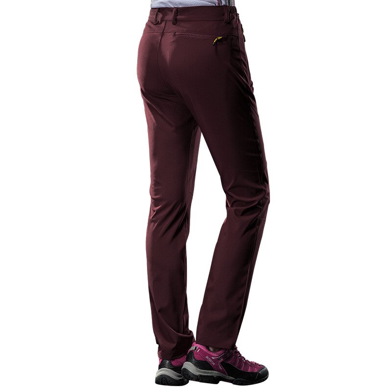 Le donne sottili pantaloni da trekking impermeabili antivento pantaloni outdoor primavera per il Campeggio Arrampicata Sci Pantaloni Da Trekking