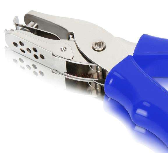 Punch hand-held single-hole circular hole document binding loose-leaf manual mini punching machine