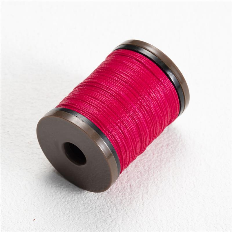 0,6mm runder Wachs faden für Leder handwerk Nähen Polyester gewachste Schnur DIY hand gefertigte geflochtene Strang schnüre Leder nähen: plum