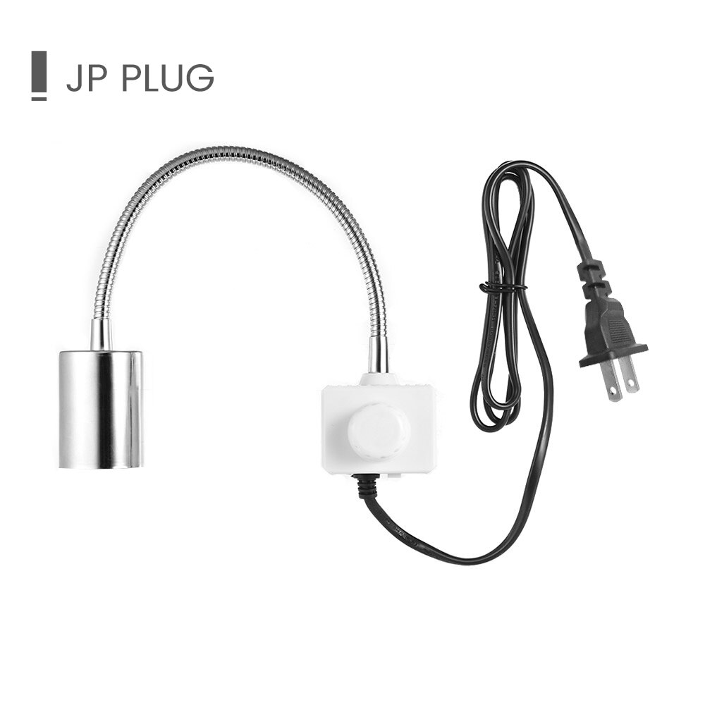 Lámpara para reptiles de 25W UVA + UVB, soporte de bombilla con Clip, lámpara halógena de calor, lámpara de base de tortuga, Kit de luz de calor, productos para mascotas