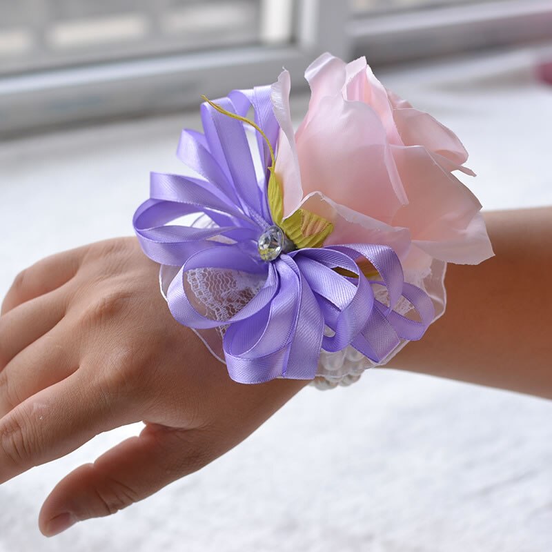 Bruiloft of gala pols corsage bruidscorsages en corsages voor bruidegom of bruidsjonkers trouwpak accessoires  a0004