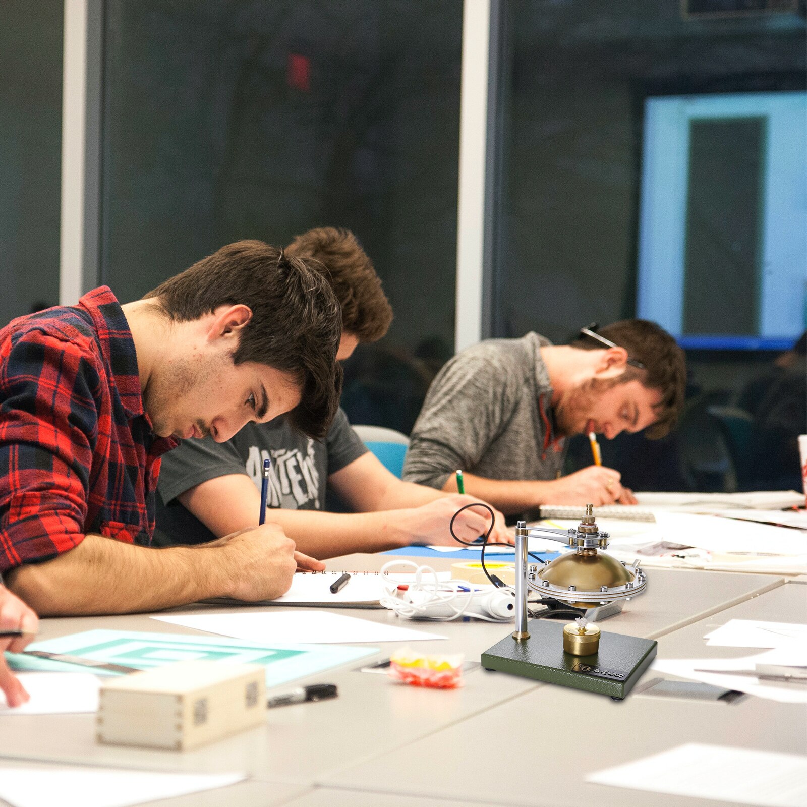 Gorące powietrze Stirling silnik Model silnika DIY niezmontowany parowy latający spodek w całości z metalu fizyka eksperyment prezent dla studenta