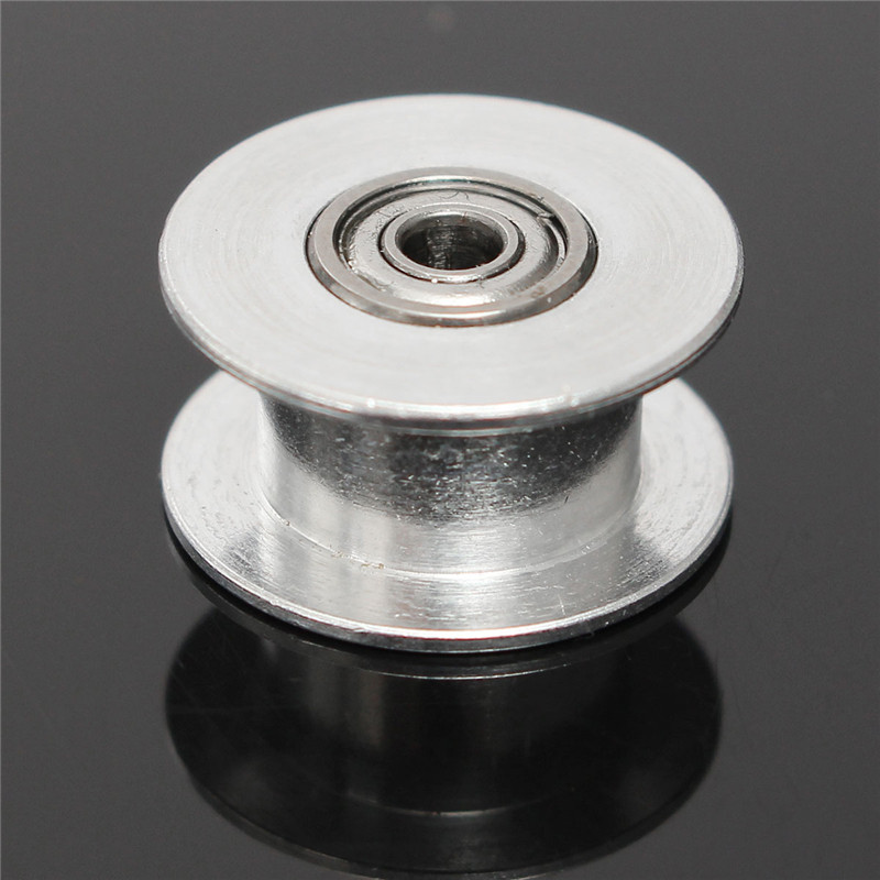 1pc Duurzaam 16 T/20 T GT2 Aluminium Timing Katrol Met/Zonder Tand Voor DIY 3D Printer