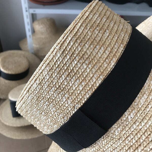 01904- axiclassic ren färg handgjord strålady strand fedorascap män kvinnor utomhus panama jazz hatt