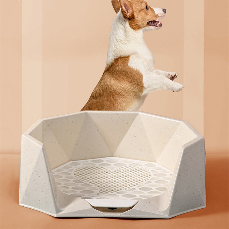 Dog Toilet Potty Pet Toilet for Dogs Cat Puppy Litter Tray Training Toilet Column Urinal Bowl Pee Training Toilet