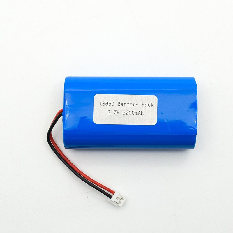 Tewaycell Rechargeable Lithium Ion 18650 3.7v 5200mAh 1S2P 2600mah LED Lights 18650 Battery Pack