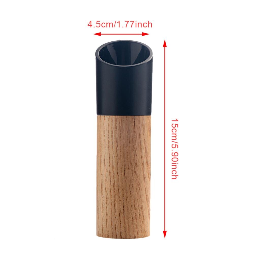 Manual Salt and Pepper Grinder Wooden Shaker Refillable Ceramic Rotor Sea Salt Grinder Kitchen Tools