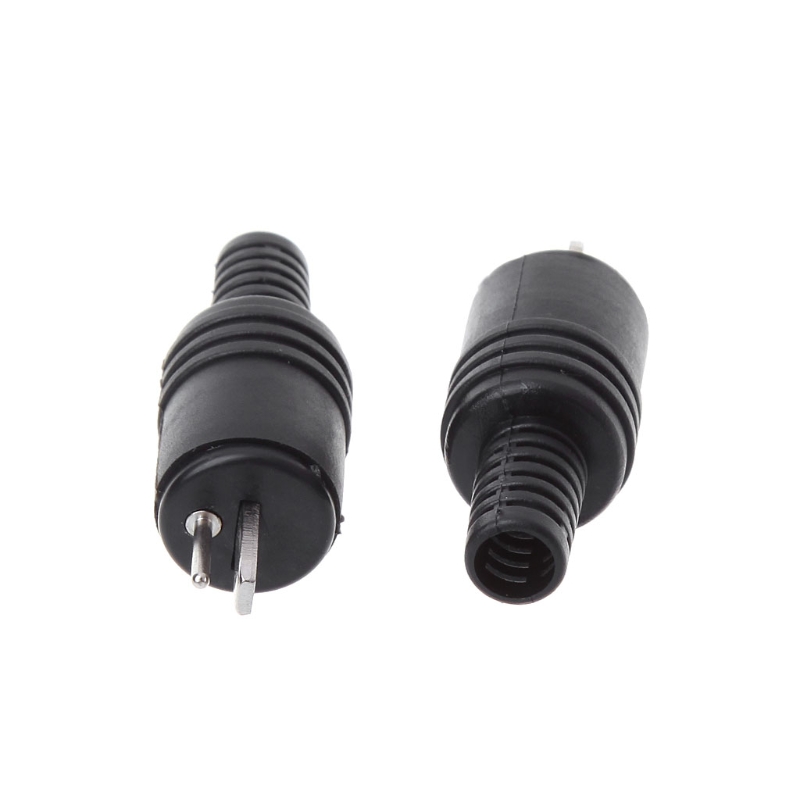 Connecteur à souder de câble de haut-parleur DIN 2 broches, 10 pièces
