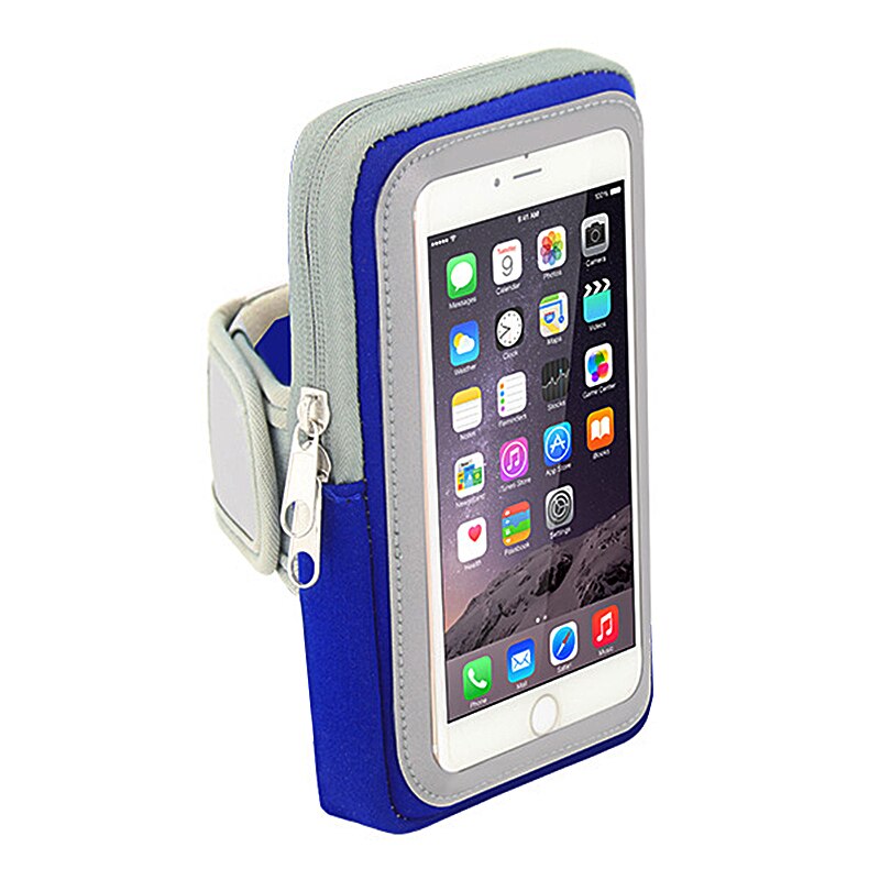 Armband voor iphone 8 7 6 6s voor 4.7 '' telefoon sport hardloop telefoonhoesje voor samsung galaxy 7 s8 s6 armband: 6