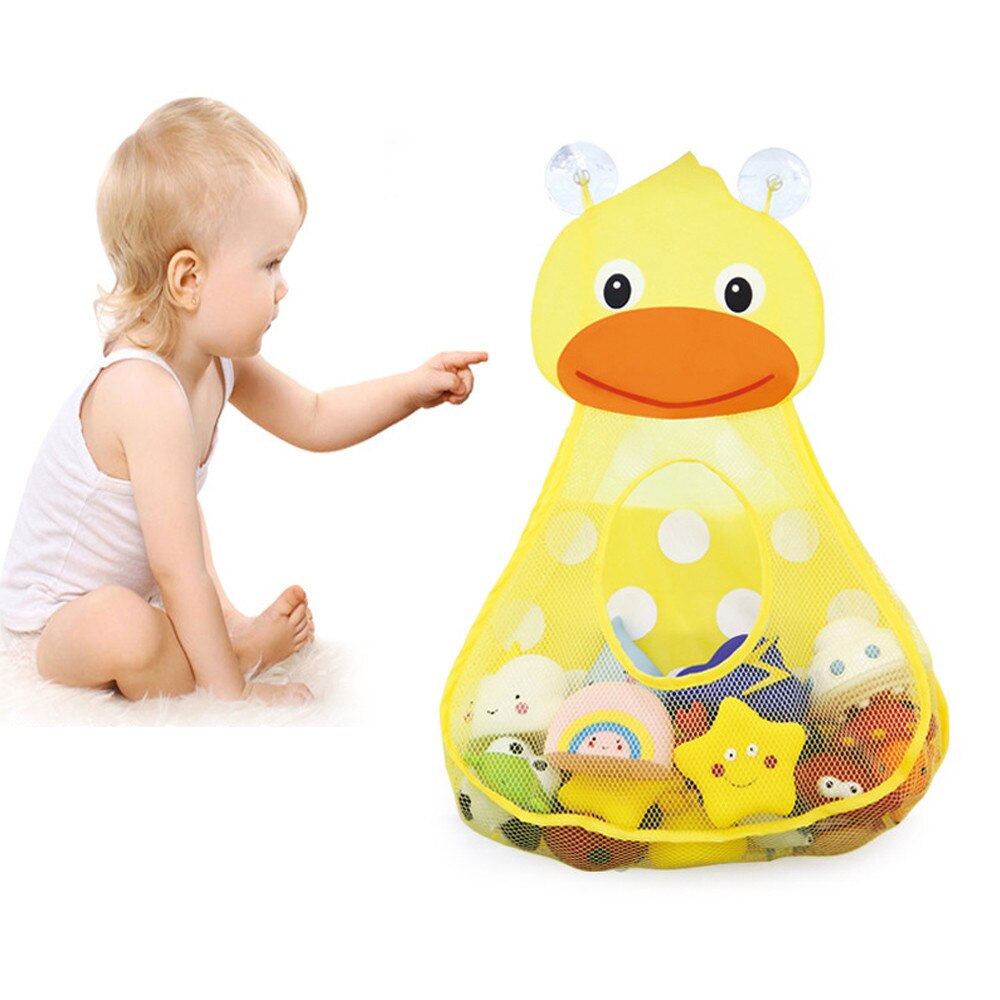 Speelgoed baby bad speelgoed mesh eend opbergtas organizer houder badkamer organiser voor ye12.11