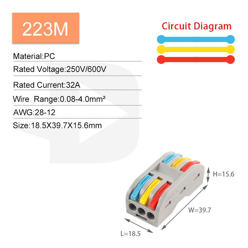 5 STKS Snelle Draad Connector Push-in Elektrische Klemmenblok Universele Splicing Bedrading Kabel Connectors Voor Kabel Verbinding SPL ﻿: Zilver