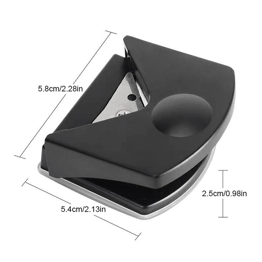 Black Business Card Rounded Corner Cutter DIY Tools Office Company Accessories Corner Rounder Paper Punch Card Photo Cutter Tool
