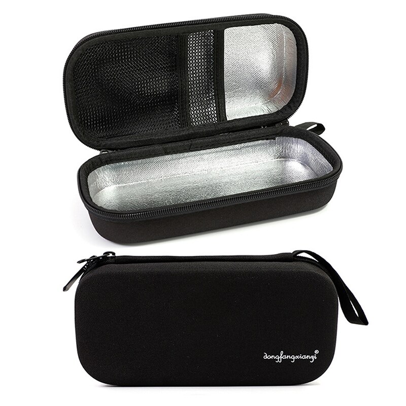 Bolsa de armazenamento de insulina, bolsa protetora de eva para viagem, de bolso, para refrigeração de medicamentos, diabetes e pessoas