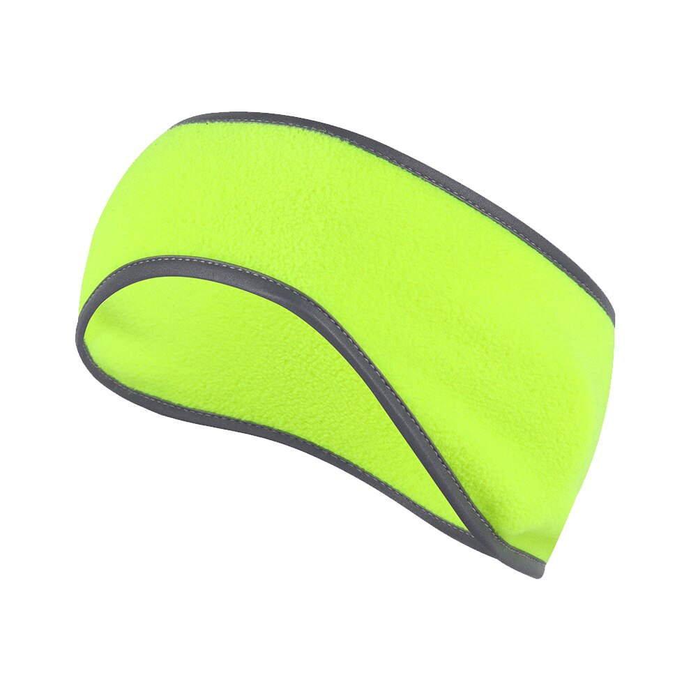 Banda térmica para el sudor para hombre y mujer, banda térmica de lana para la cabeza, ideal para el gimnasio, esquí, Yoga, Fitness, ciclismo, tenis y correr: Verde