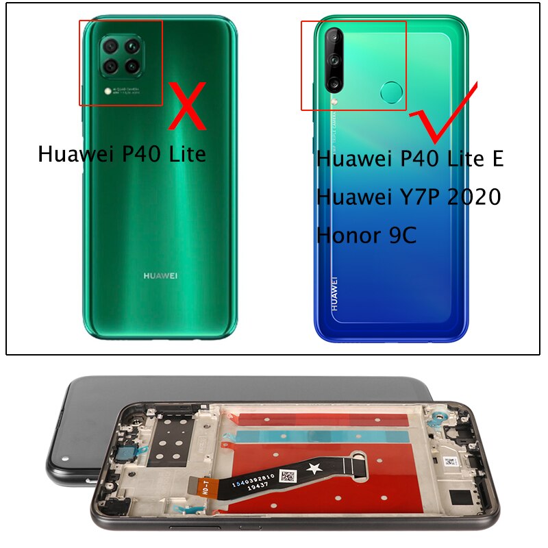 Originele Vervanging Voor Huawei P40 Lite E Lcd Display Digitizer Glass Panel Voor Huawei Y7P Lcd Display Accessoire Onderdelen