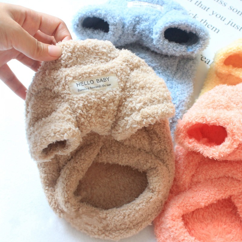 Ropa cálida de invierno para perros, suéter para perros pequeños, abrigo de felpa para perros, chaqueta suave para cachorros, ropa para Chihuahua Bichon, ropa para gatos