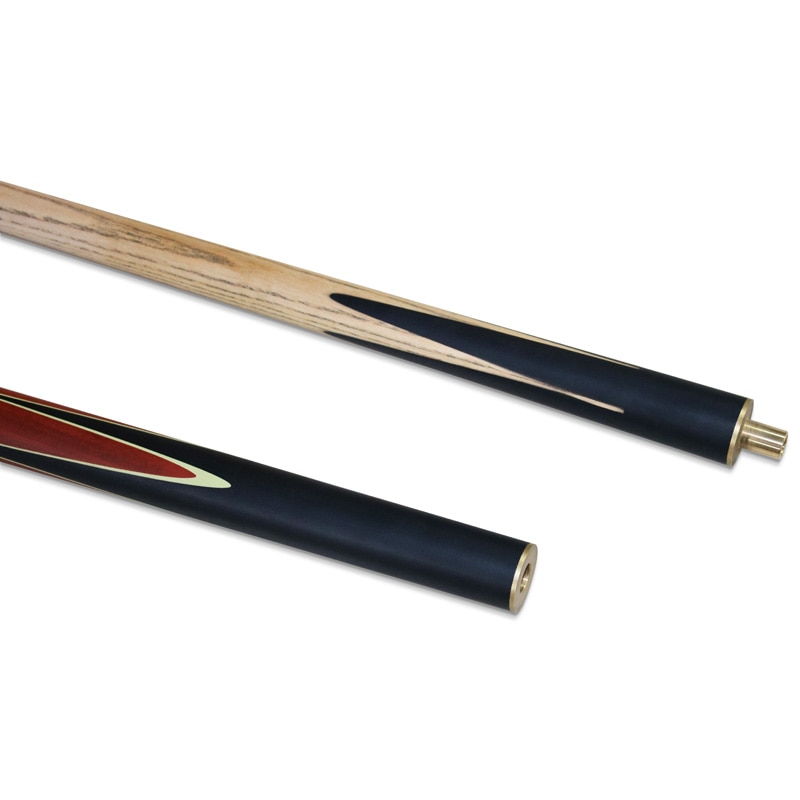 3/4-pc ash wood snooker cue, 9/10mm tip, 17-20oz