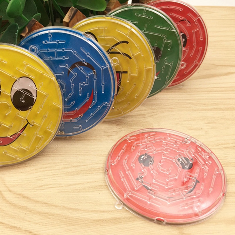 Mind Puzzles For Kids Ages 3-12, 3D Maze Puzzles, Brain Games, Brain Teasers Gravity Maze Ball Puzzle Toy Gifts, Hard Challenge, Gear Wheel Labyrinth Game Maze With One Steel Marbles