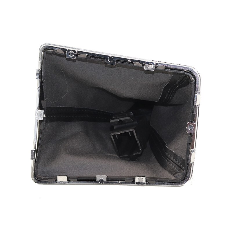 Chrome & Leather Car Shift Gear Knob Lever Gaitor Boot Cover For OPEL VAUXHALL ASTRA III H 1.6 2004 2005-