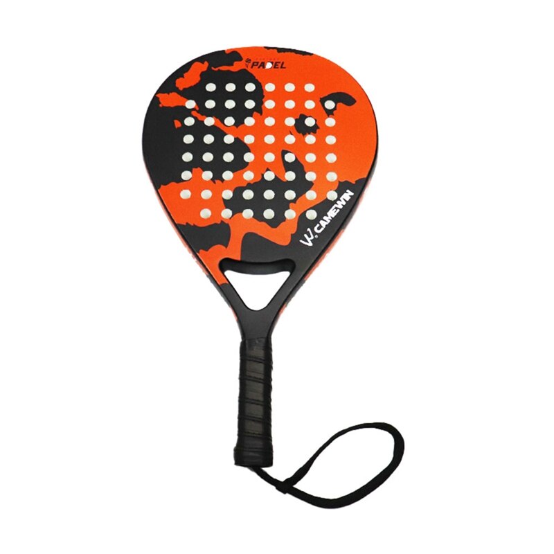-Camewin Professionele Carbon Padle Tennisracket Orang Mannen Womentraining Accessoires Bee Gezicht Sport Racket: Default Title