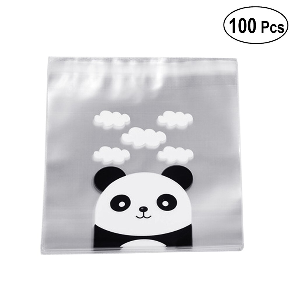 100pcs Plastic Wrap Bags Transparent Pouch for Sugar Packaging Food Packaging Coffee Packaging