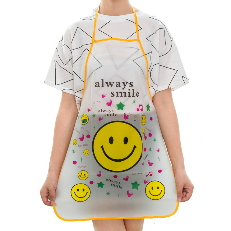 1pcs Cute Cartoon Animal Women Waterproof Apron Kitchen Restaurant Cooking Aprons Anti-oil Bib cocina BBQ Baking tablier: A