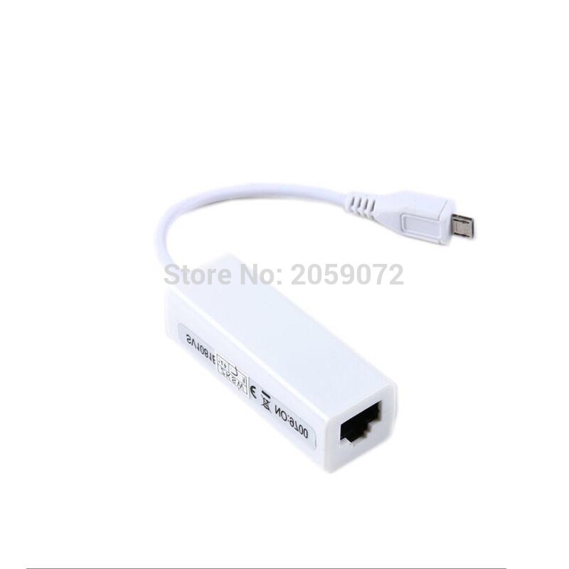 Raspberry pi zero zero w ethernet-adapter micro usb til  j45