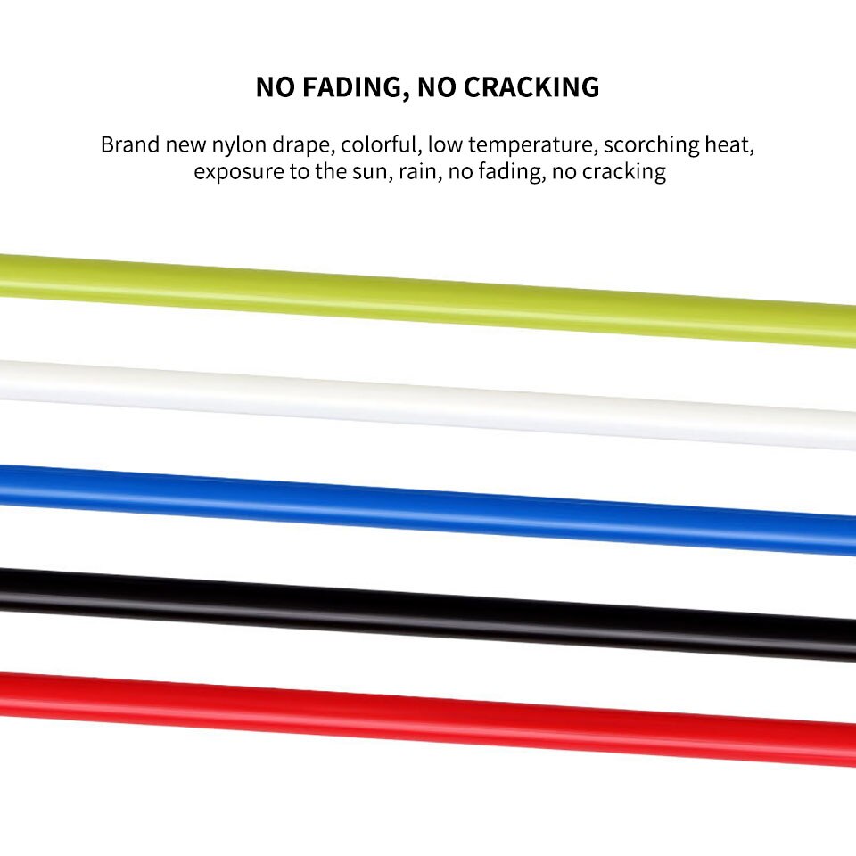 1 Set 2.5Mx5MM Mountain Bike Brake Hose Cable Kit Brake Hose Pipe Shell Hydraulic Disc Brake Hose Hose With Bicycle Hose Cutter