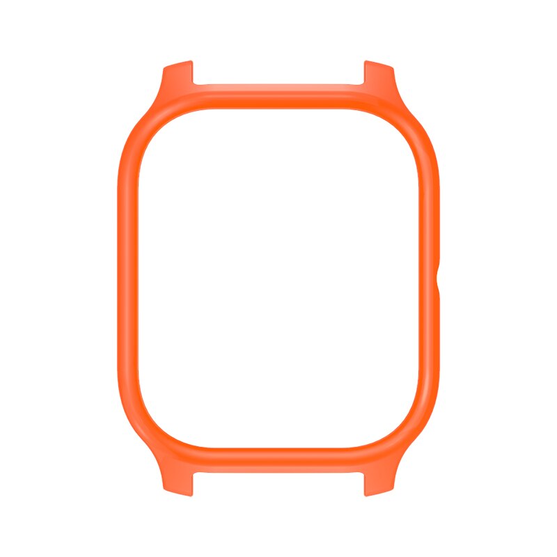 Beschermhoes Voor Amazfit Gts Tpu Frame Bumper Cover Voor Xiaomi Huami Amazfit Gts Smart Horloge Armband Plastic Pc Protector: Thermal Orange