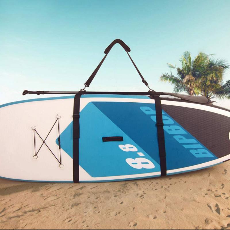Eslinga ajustable para tabla de Surf, soporte de hombro para tabla de Paddleboard, correa para tabla de Surf, aletas de paleta, Wakeboard, Surf, Kayak