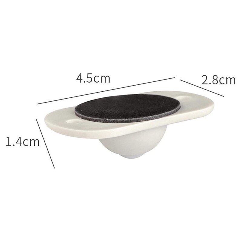 360 ° Roterende Wielen Mini Zwenkwielen Wielen, Universele Wielen Voor Meubels Diverse Opbergdozen (16 Pc)