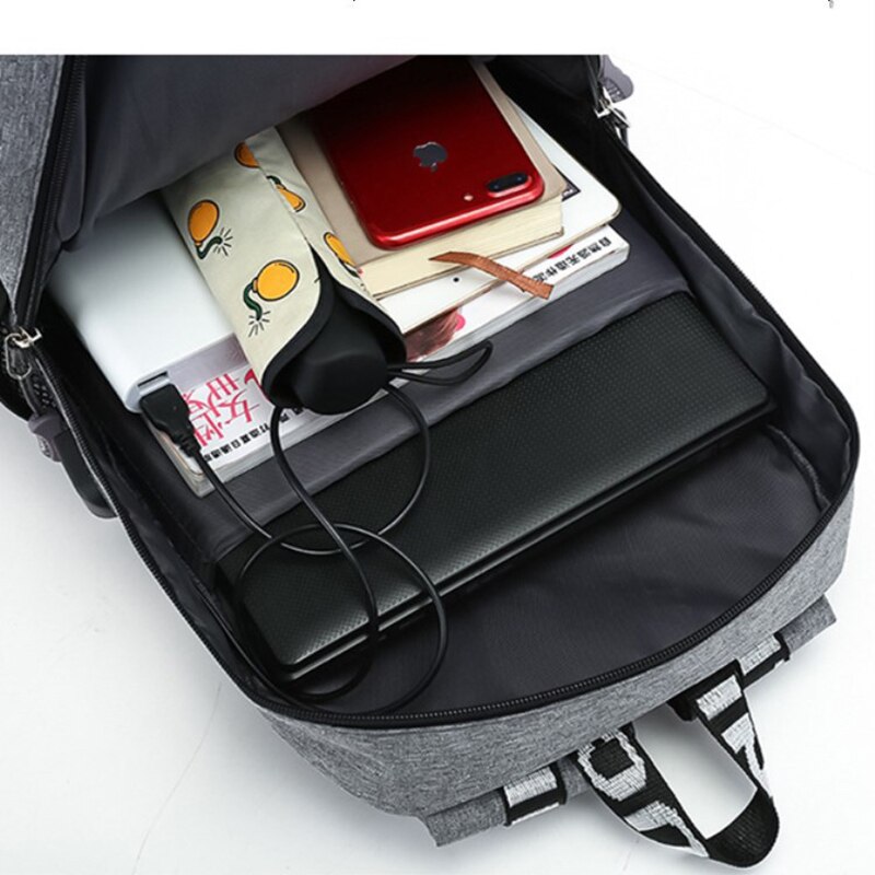 Usb Opladen Tieners School Rugzak Jongens Student Schooltas Mannen Grote Reizen Rugzakken Laptop Notebook Rucksakc Boekentas XA149M