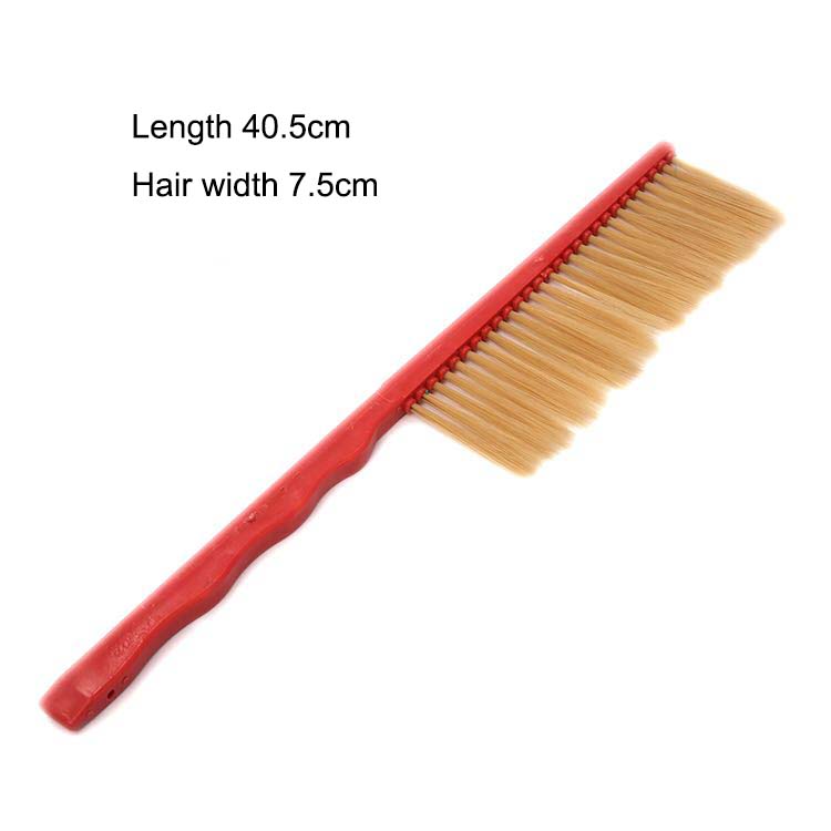 Beekeeping Tools Wood Honey Brush Wasp bee Sweep Plastic Hog Bristles Bee Brush Beekeeping Equipment: plastic