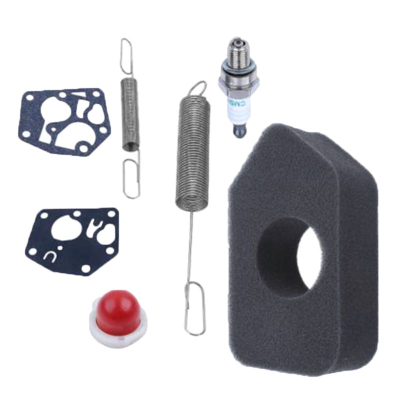 Spring Air Filter Gasket Primer Bulb Kit For Briggs Stratton 691859 692211 Repalces For Sprint 450 500 Engines For Classic
